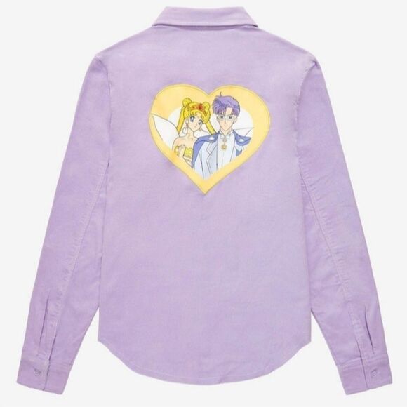 Pretty Guardian Sailor Moon Neo Queen Serenity & King Endymion Overshirt - Picture 1 of 2